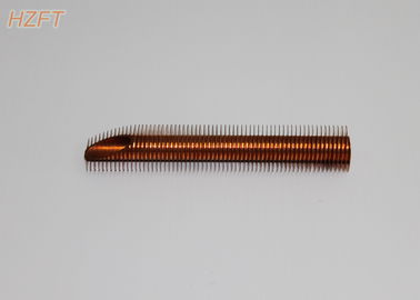 Ống đồng có vây xoắn ốc cho bộ tản nhiệt LED, ống vây ép đùn