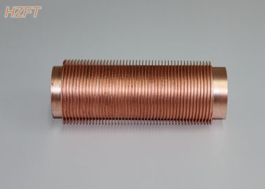 Ống đồng có khả năng chống rung cho nồi hơi công nghiệp Độ dày vây 0,3 ~ 0,5mm